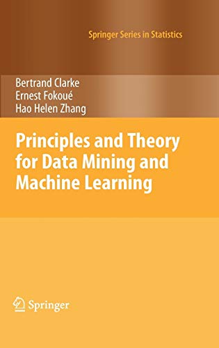 Principles and Theory for Data Mining and Machine Learning (Instructor's Solution Manual) (Solutions)