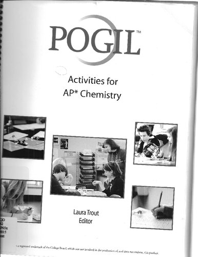 POGIL activities for AP chemistry : developed through the High School POGIL Initiative
