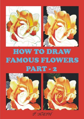 How to Draw Famous Flowers Part – 2: Step by Step