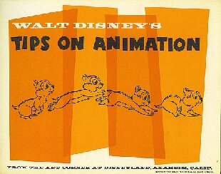 Walt Disney's Tips on Animation