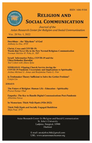 Religion and Social Communication [, No.1, 1&nbsp;ed.]