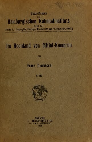 Im Hochland von Mittel-Kamerun