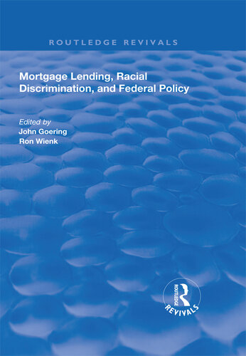 Mortgage Lending, Racial Discrimination and Federal Policy