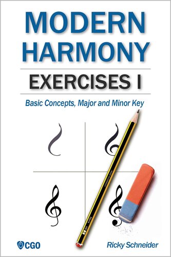 Modern Harmony, Exercises I Basic Concepts, Major and Minor Key