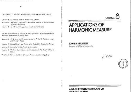 Applications of harmonic measure