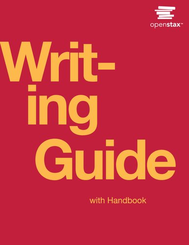 Writing Guide with Handbook	Volume: Author(s):	Michelle Bachelor Robinson, Maria Jerskey, Toby Fulwiler et aL