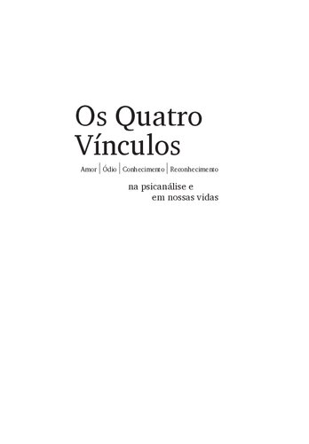 Os quatro vínculos