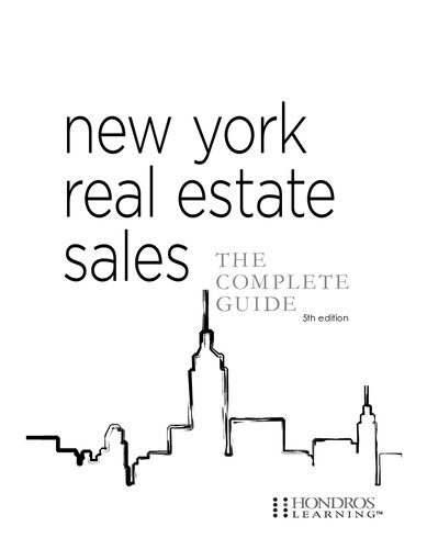 New York real estate sales : the complete guide.