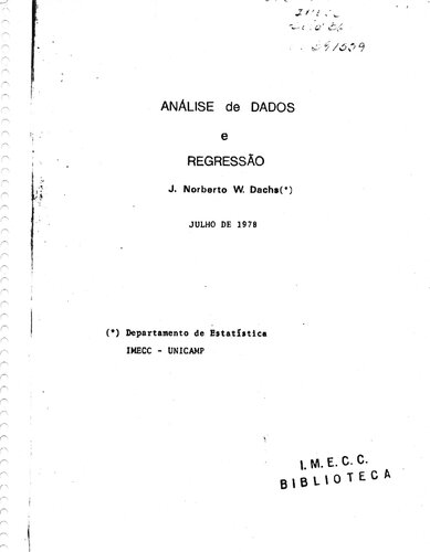 Análise de Dados e Regressão