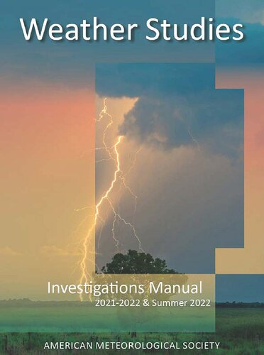 Weather Studies Investigations Manual 2021-22 & Summer 2022