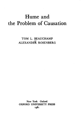 Hume and the problem of causation