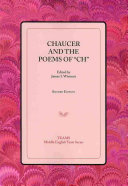 Chaucer and the Poems of "Ch"