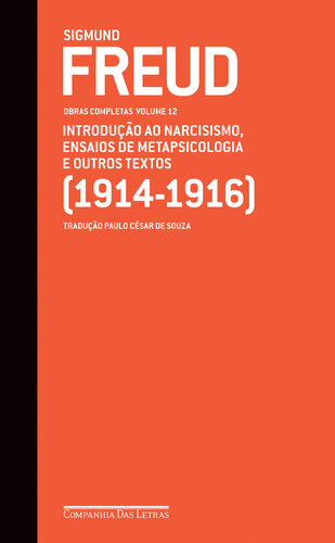 FREUD - OBRAS COMPLETAS, V.12 - INTRODUÇÃO AO NARCISISMO, ENSAIOS DE METAPSICOLOGIA E OUTROS TEXTOS
