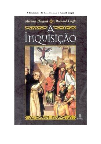 A INQUISIÇÃO