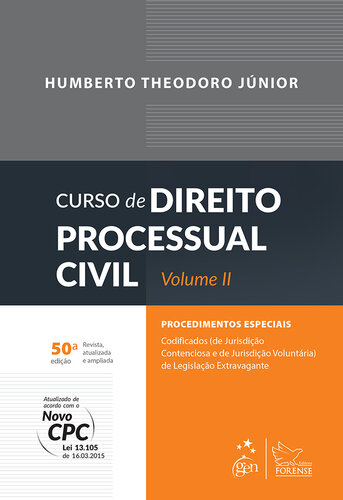 Curso de Direito Processual Civil – Volume II, 50ª edição
