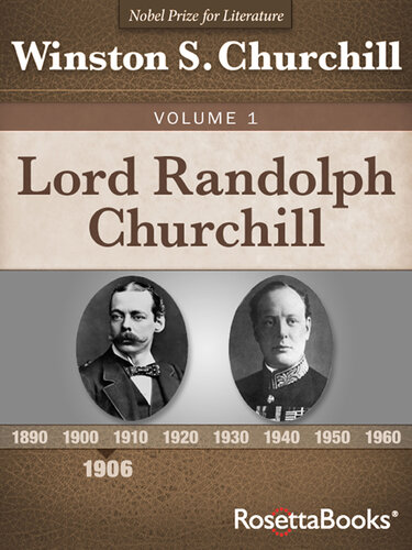 Lord Randolph Churchill, Volume 1