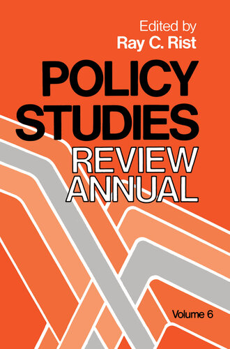 Policy Studies Review Annual, Volume 6