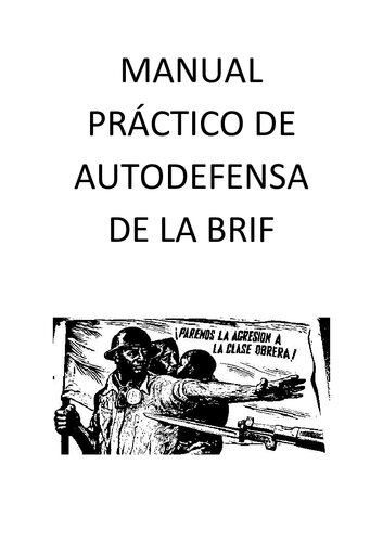 Manual práctico de autodefensa de la BRIF