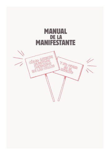 Manual de la manifestante