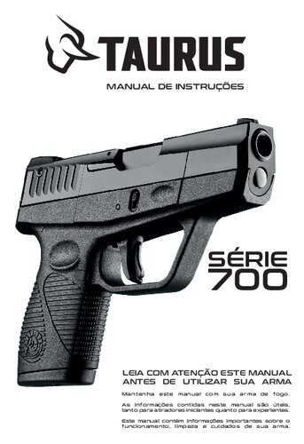 Taurus, manual de instruções série 700
