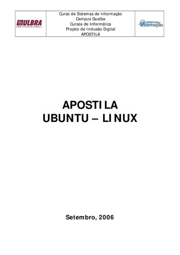 Apostila Ubuntu - Linux