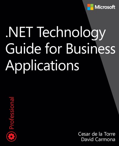 .NET Technology Guide for Business Applications