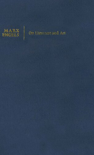 Marx, Engels on literature and art.