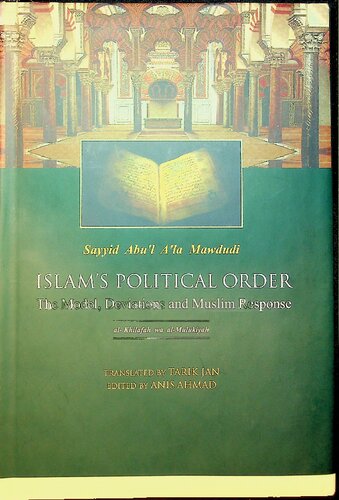 Islams Political Order (Model Deviations & Muslim Response) al-Khilafah wa al-Mulukiyah