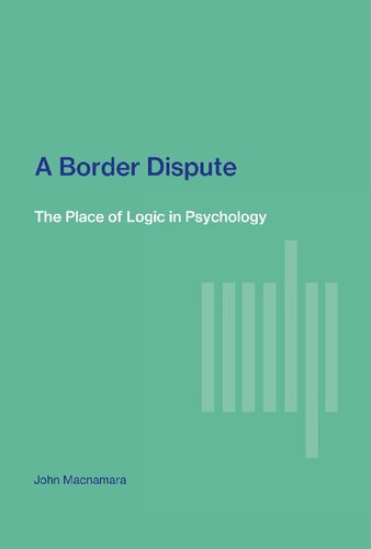 A Border Dispute: The Place of Logic in Psychology