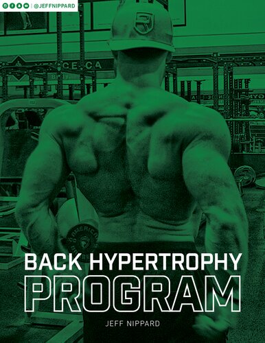Jeff Nippard's Back Hypertrophy Program