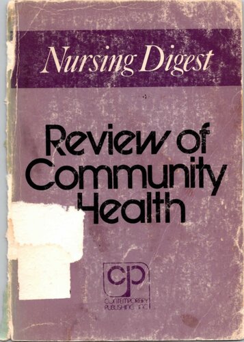 Nursing Digest 1975 Review of Community Health
