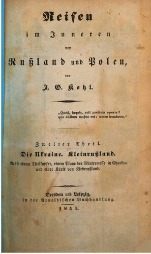 Die Ukraine. Klei-Rußland
