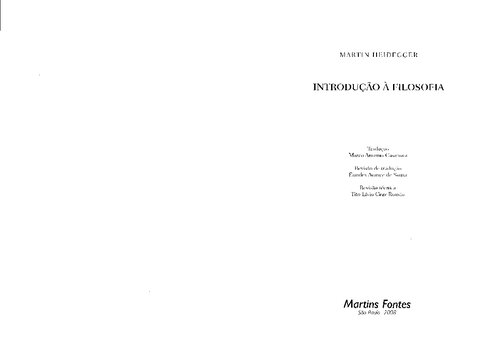 Introdução à filosofia