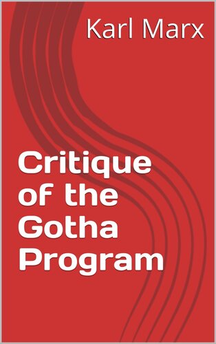 Critique of the Gotha Programme