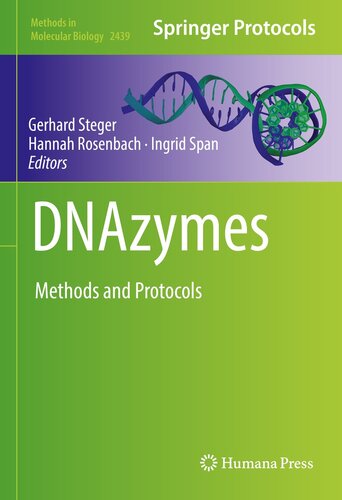 DNAzymes : Methods and Protocols