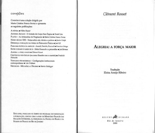 Alegria: a força maior