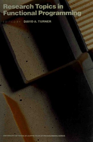 Research Topics in Functional Programming