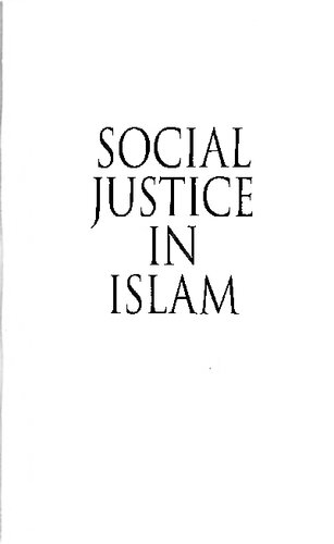 Social Justice in Islam