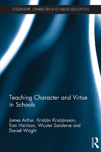 Teaching Character and Virtue in Schools