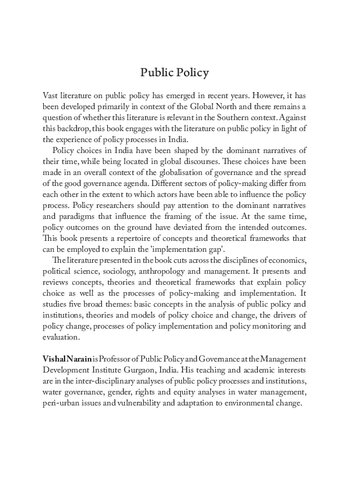 Public Policy: A View from the South