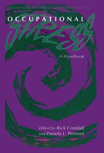 Occupational Stress: A Handbook