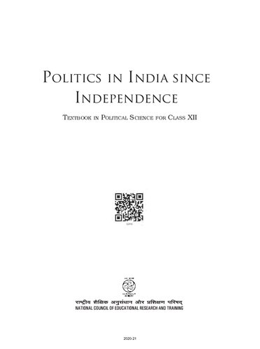 Politics in India Since Independence (Political Science 12)