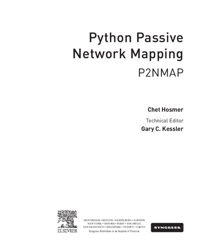 Python Passive Network Mapping: P2nmap