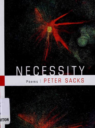 Necessity: Poems
