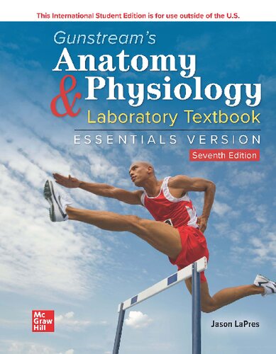 Gunstream's anatomy & physiology laboratory textbook essentials version.