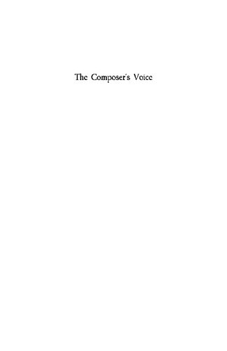 The Composer's Voice