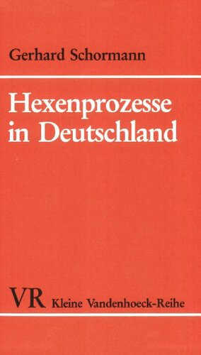 Hexenprozesse in Deutschland