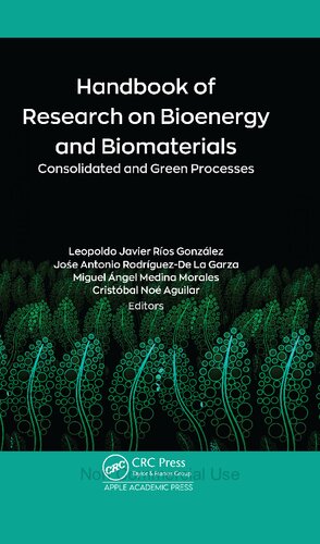 Handbook of Research on Bioenergy and Biomaterials