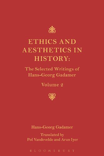 Ethics, Aesthetics and the Historical Dimension of Language: