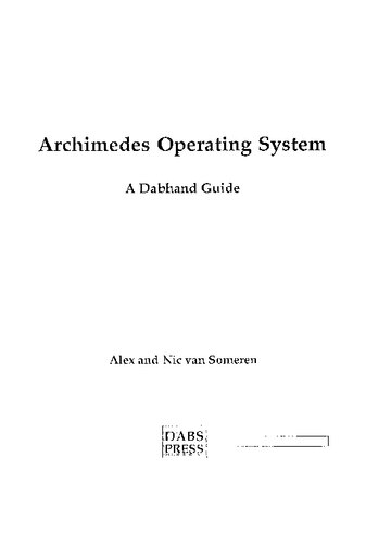 Archimedes operating system